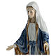 Virgen Inmaculada estatua porcelana coloreada Navel 40x20x10 cm s4