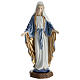 Vierge Immaculée statue porcelaine colorée Navel 40x20x10 cm s1
