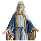 Vierge Immaculée statue porcelaine colorée Navel 40x20x10 cm s6
