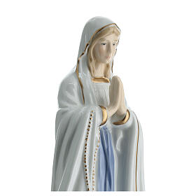 Statue of the Immaculate Virgin, Navel porcelain, 12 in
