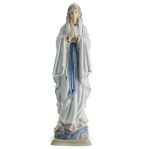 Estatua Virgen Inmaculada porcelana Naven 30 cm 1