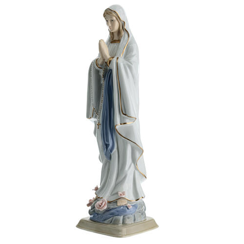 Estatua Virgen Inmaculada porcelana Naven 30 cm 3