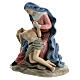 Porcelain Pieta statue 12x12x8 cm s3