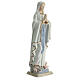 Our Lady of Lourdes, Navel painted porcelain statue, 9 in s3