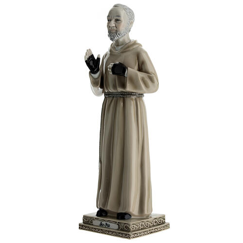 Estatua Padre Pío porcelana Navel 30 cm 2