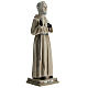 Statua Padre Pio porcellana Navel 30 cm s3