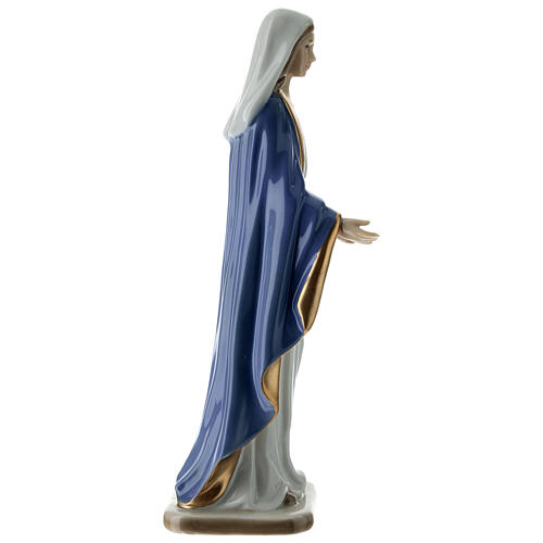 Statue of the Immaculate Virgin, Navel porcelain, 12 in 5