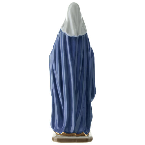 Statue Vierge Immaculée porcelaine Navel 30 cm 6