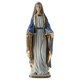 Statua Madonna Immacolata Navel porcellana 30 cm 