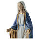 Blessed Mother Mary Statue Navel Porcelain 30 cm s2