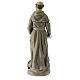 Statue of Saint Francis, Navel painted porcelain, 8 in s4