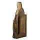 Saint Anne statue in old finishing painted wood 118 cm, Bethleem s4