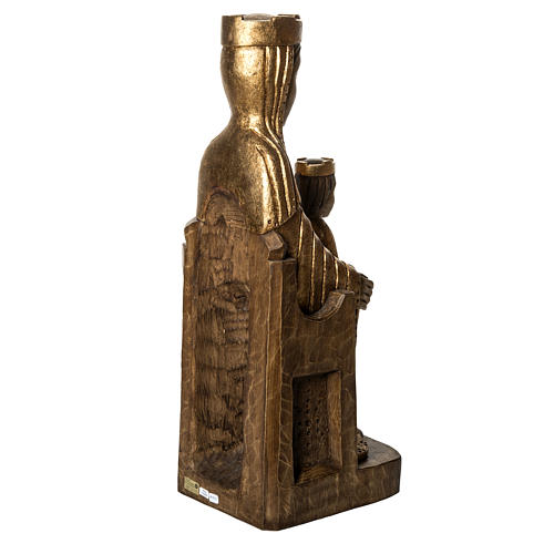 Virgen Coronada de Séez 66cm madera dorada Bethlée 4