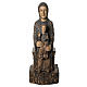 Seat of Wisdom statue in painted wood 72 cm Bethleem s1