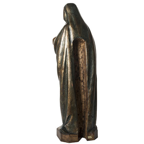 Vierge à l'enfant d'autun 100 cm legno dorato Bethléem 4