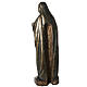 Vierge à l'enfant d'autun 100 cm legno dorato Bethléem s4