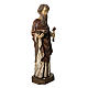 Saint Peter statue, 80cm in painted wood, Bethléem s2