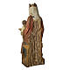 Our Lady of Rosay statue in painted wood 105 cm, Bethleem s4