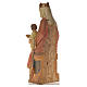 Our Lady of Rosay statue in painted wood 105 cm, Bethleem s7