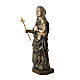 Our Lady of Voirons statue in painted wood 100 cm, Bethleem s3
