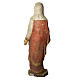 Virgin Annunciation statue, 74cm in painted wood, Bethléem s4