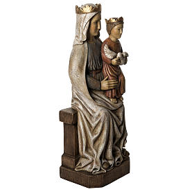 Our Lady of Liesse statue, 66cm in painted wood, Bethléem