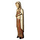 Virgin Mary of Batloo in old finishing wood 78cm, Bethlehem Nuns s3