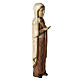 Virgin Mary of Batloo in old finishing wood 78cm, Bethlehem Nuns s2