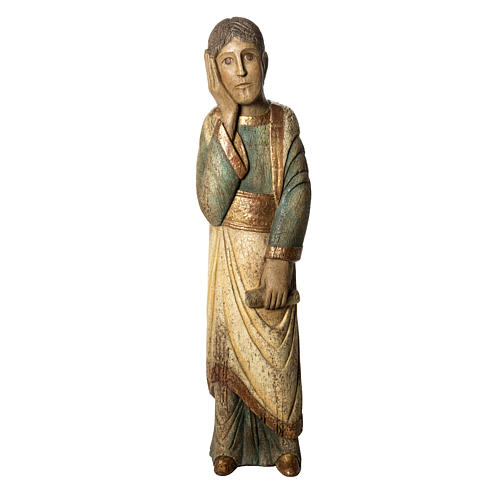 Saint John of Batllo statue, 78 cm in painted wood, Bethléem 1