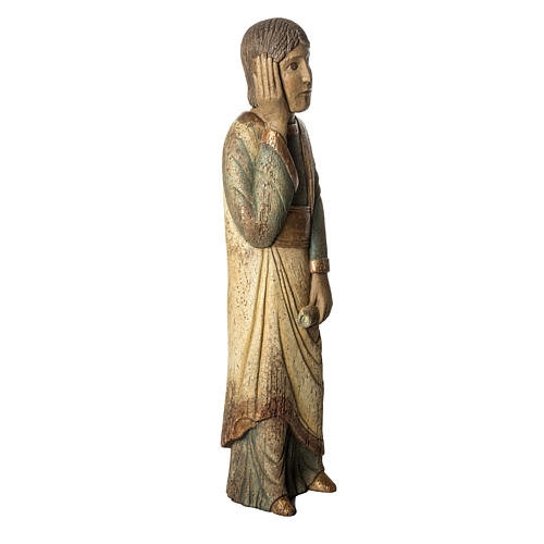 Saint John of Batllo statue, 78 cm in painted wood, Bethléem 2