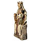 Vierge d'Oiseau 90cm Holz, antikisiertes Finish s3