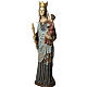 Notre Dame de Borguillon statue, 74 cm in painted wood, Bethlée s3