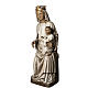 Notre Dame de Rosay statue, 105 cm in painted wood, Bethléem s3