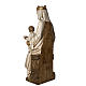 Notre Dame de Rosay statue, 105 cm in painted wood, Bethléem s4
