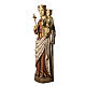 Normannische Gottesmutter 103cm Holz Bethleem s3