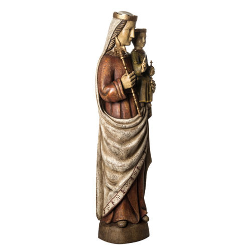 Norman Virgin statue, 103 cm in painted wood, Bethléem 2