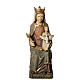 Notre Dame de Rosay 60 cm bois peint Bethléem s1