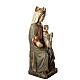 Rosay Virgin statue, 60 cm in painted wood, Bethléem s2