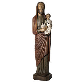 Saint Joseph et Enfant aux colombes 123cm Bethléem