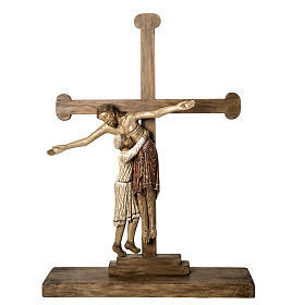 Deposizione 105 cm legno finitura antica Bethléem