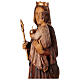 Vierge du Lyonnais statue in painted Bethléem wood 100cm s10