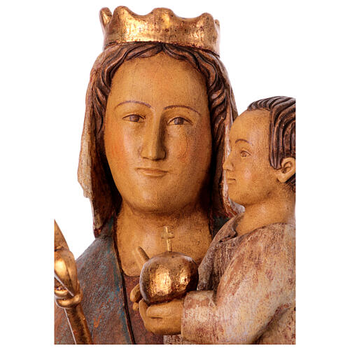 Vierge du Lyonnais 100 cm bois Bethléem 3