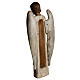 Annunciation Angel statue in painted Bethléem wood 100cm s4