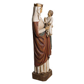 Notre Dame de Pointoise statue in panted Bethléem wood 62,5cm