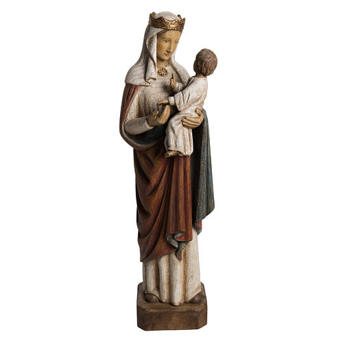 Notre Dame de Pointoise statue in panted Bethléem wood 62,5cm 1