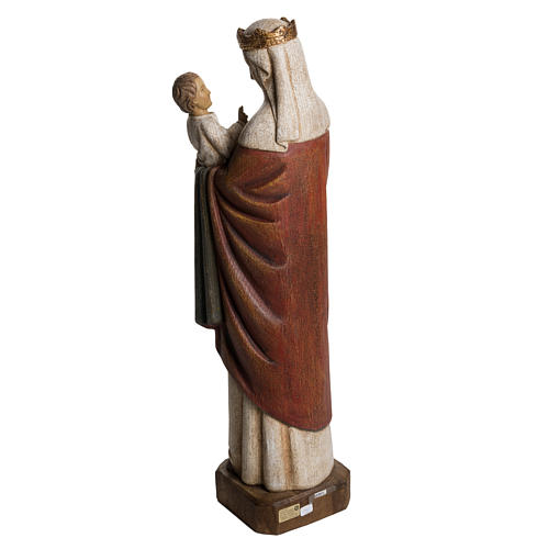 Notre Dame de Pointoise statue in panted Bethléem wood 62,5cm 4