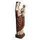 Notre Dame de Pointoise statue in panted Bethléem wood 62,5cm s2