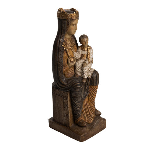 Virgin of Solsona statue in painted Bethléem wood, polychromati 2