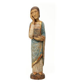 San Giovanni del Calvario Romano 49 cm legno finitura antico