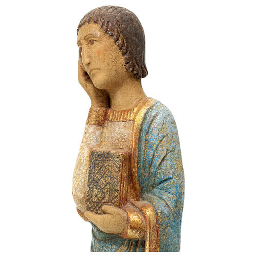 San Giovanni del Calvario Romano 49 cm legno finitura antico 4